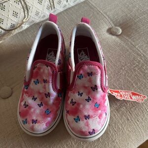 Toddler girls brand new butterfly Vans